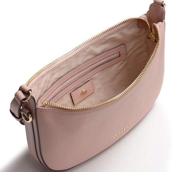 RADLEY LONDON Summerstown Small Zip Top Multiway Bag - PRAIRIE PINK - Picture 3 of 10